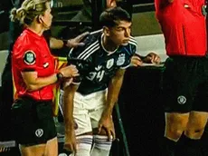 Se dio el gusto: así debutó Freitas en la Selección Argentina