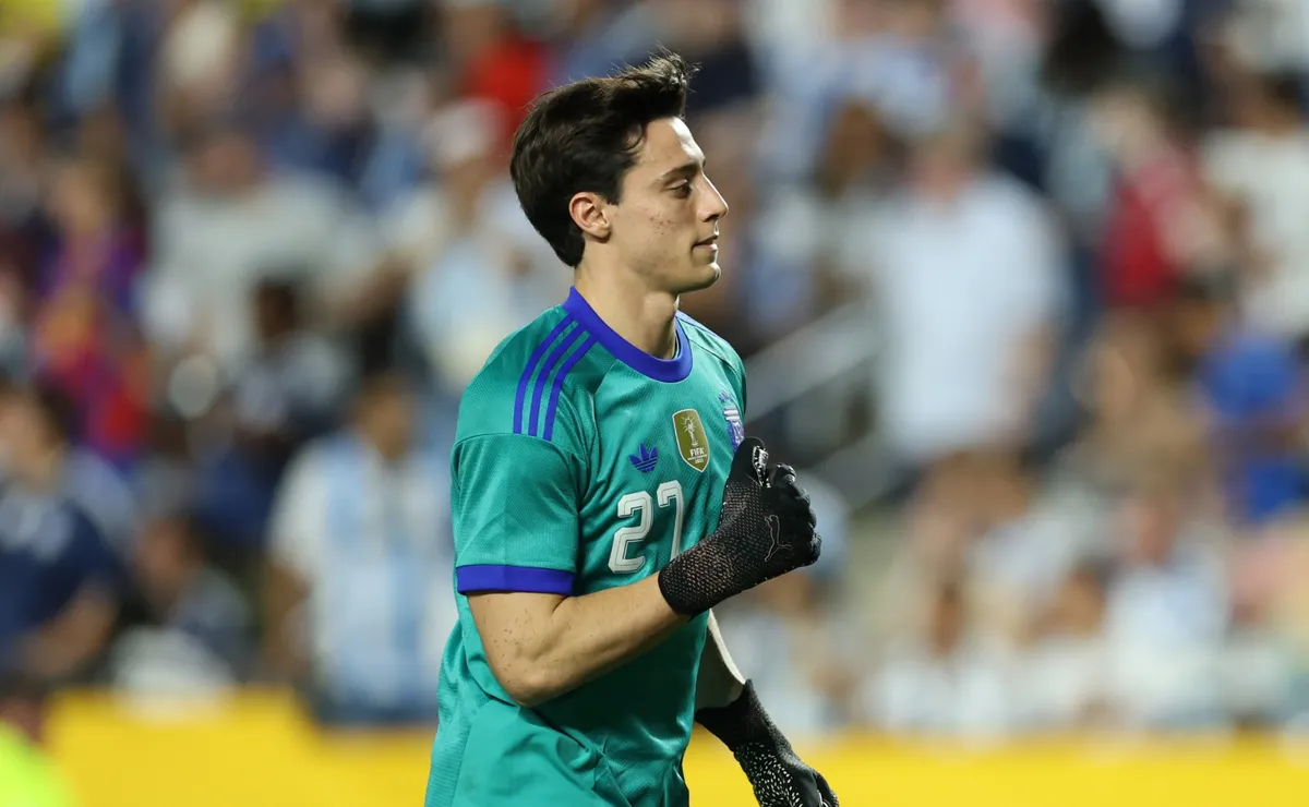 Qué dijo Santiago Beltrán después de su debut en la Selección Argentina y la banca que recibió del Dibu Martínez