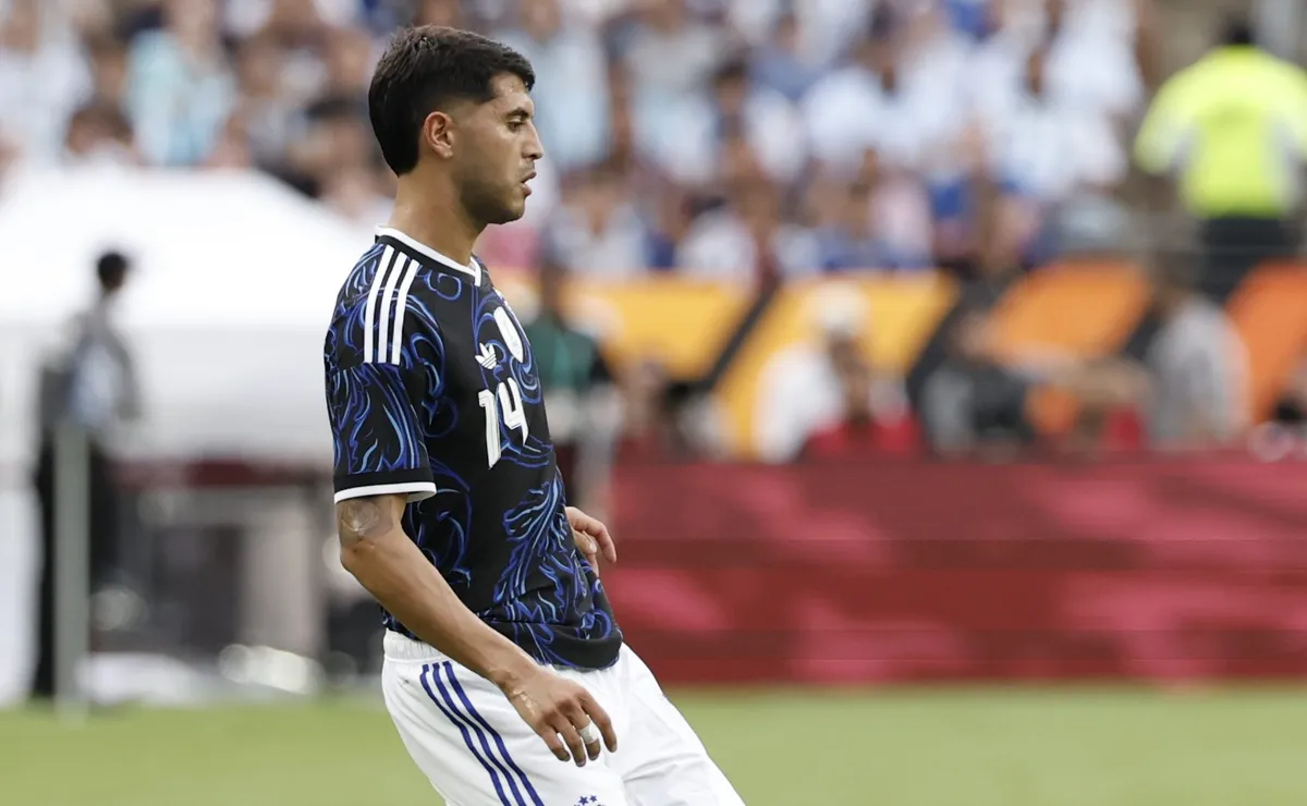 Después de que la rompiera para Argentina contra Honduras, los elogios de River para Exequiel Palacios