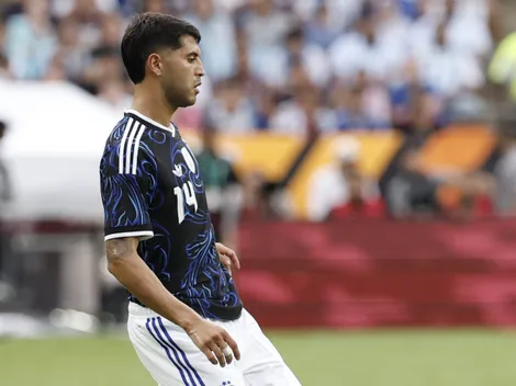 Exequiel Palacios la rompió ante Honduras y despertó elogios en River