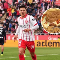 Echeverri le mandó otro curioso guiño a River mientras sueña y hace fuerzas para volver