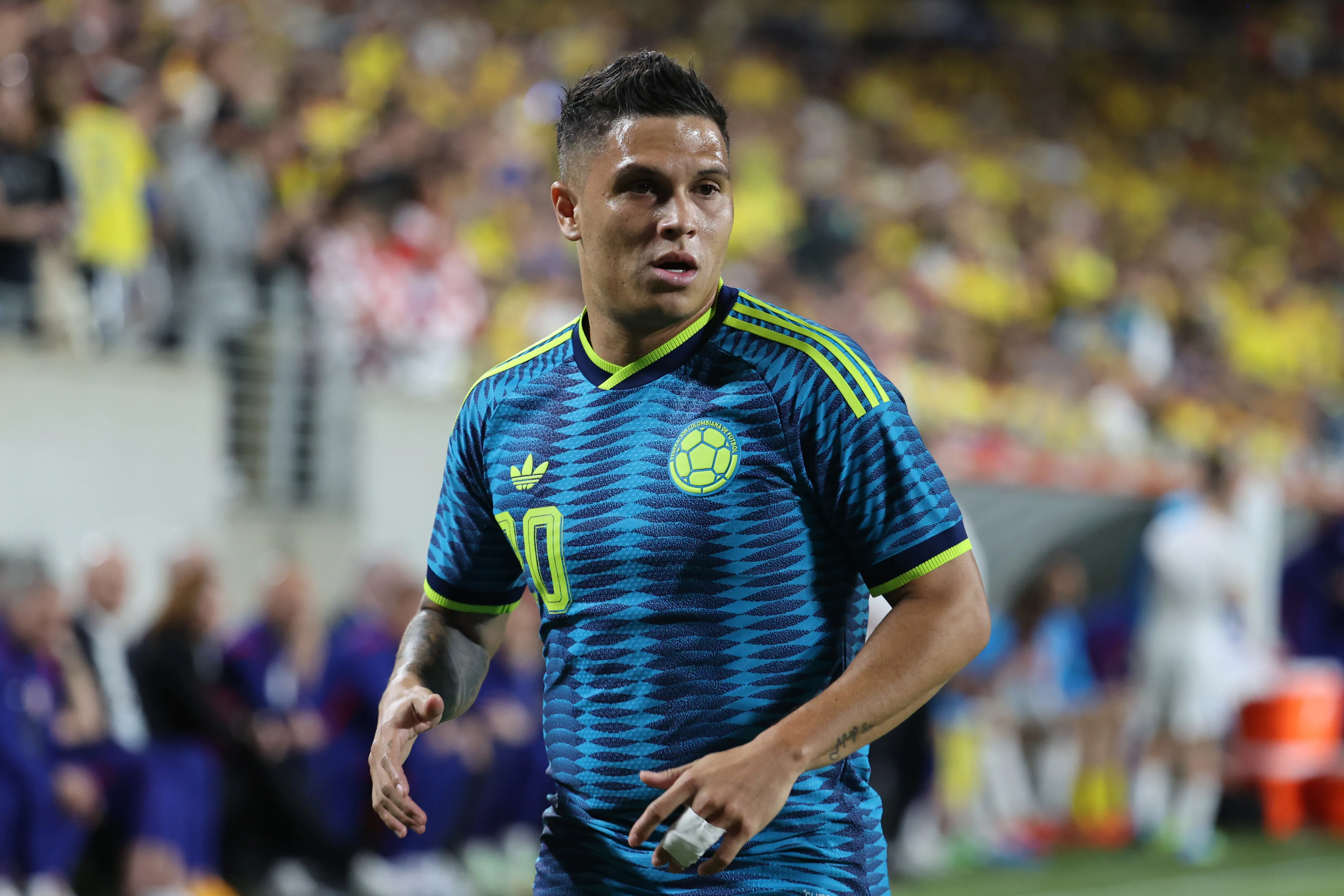 Quintero (foto) y Castaño también arrancaron desde el banco en el anterior amistoso de Colombia, ante Costa Rica. (Getty Images)