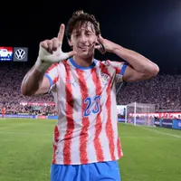 Gol y buen presente de Matías Galarza Fonda en Paraguay: River pretende venderlo post Mundial 2026