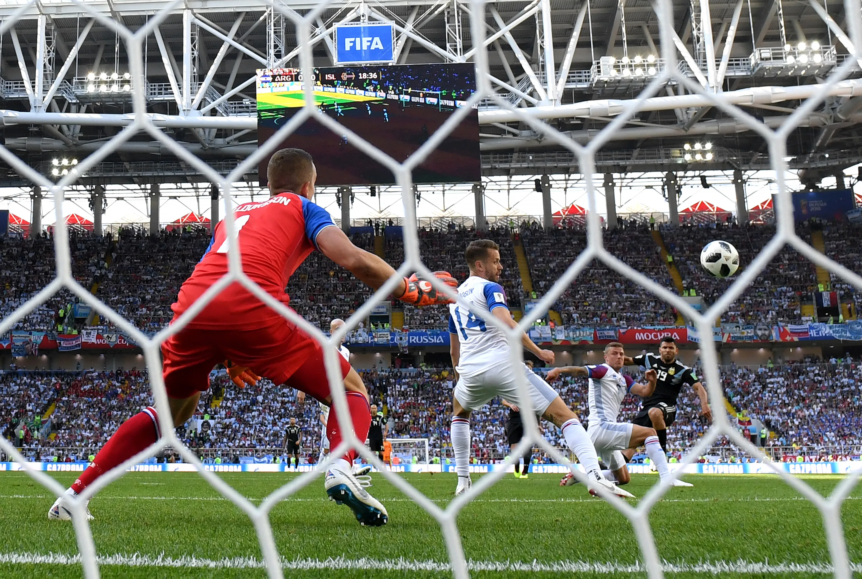 Argentina e Islandia se enfrentaron durante el Mundial de Rusia 2018. (Getty Images)