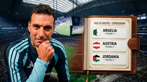 Cuándo y a qué hora juega Argentina en el Mundial 2026.