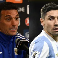 Scaloni dio una buena noticia sobre Montiel a días del debut: ¿juega el Mundial?