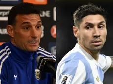 Scaloni dio una buena noticia sobre Montiel a días del debut: ¿juega el Mundial?