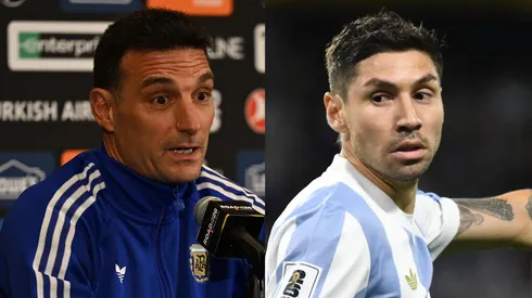 Scaloni habló sobre la situación de Montiel.