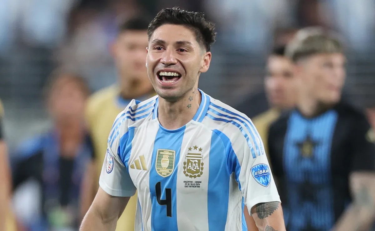 Montiel volvió a sumar minutos con Argentina.