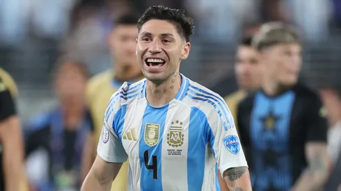 Montiel volvió a sumar minutos con Argentina.