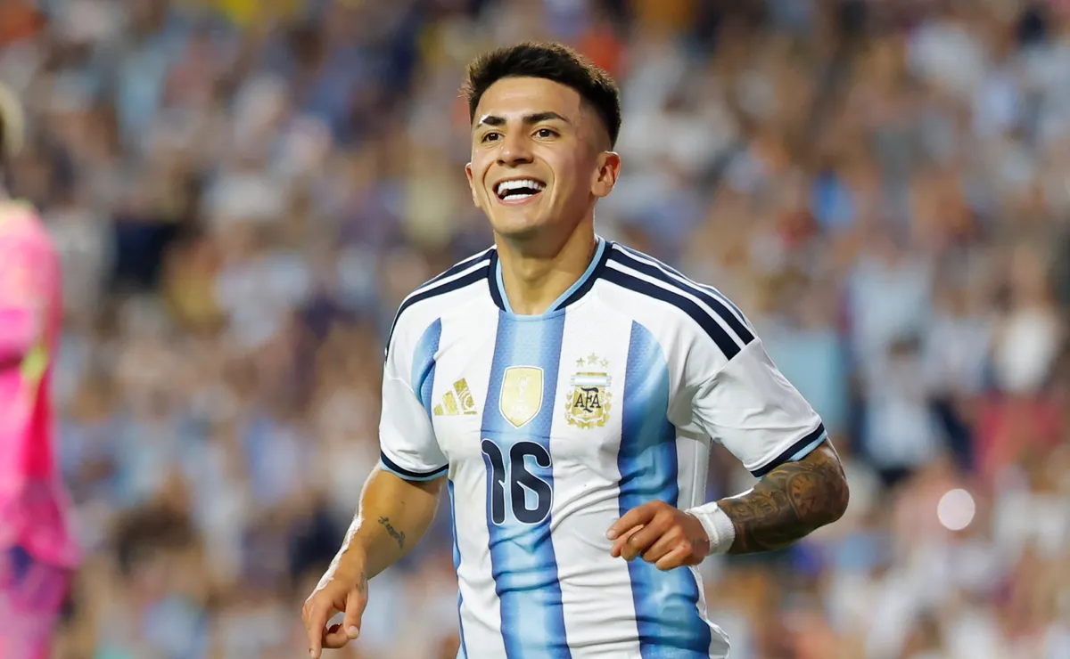 Thiago Almada, el sueño de River y ahora también de Flamengo.