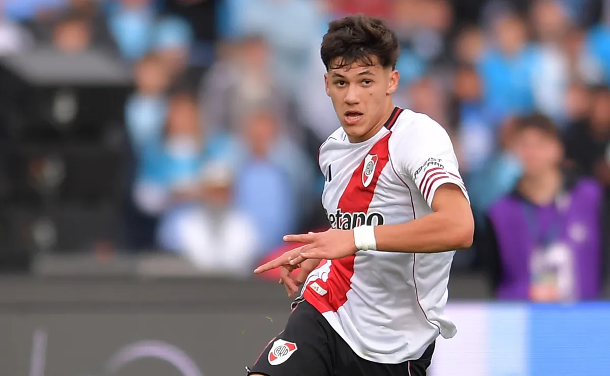 Juan Cruz Meza, una de las últimas buenas apariciones de River.