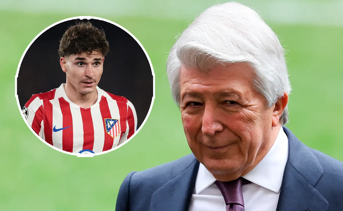 El Atlético se aferra a Julián Álvarez.