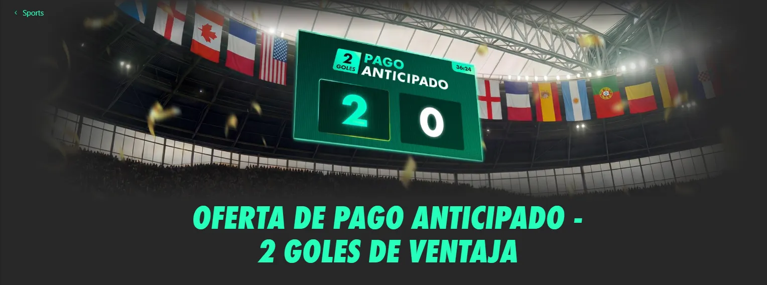 Tomada desde bet365
