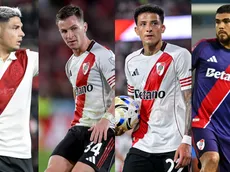 La complicación que tiene River para desprenderse de Galoppo, Salas, Castaño y Díaz