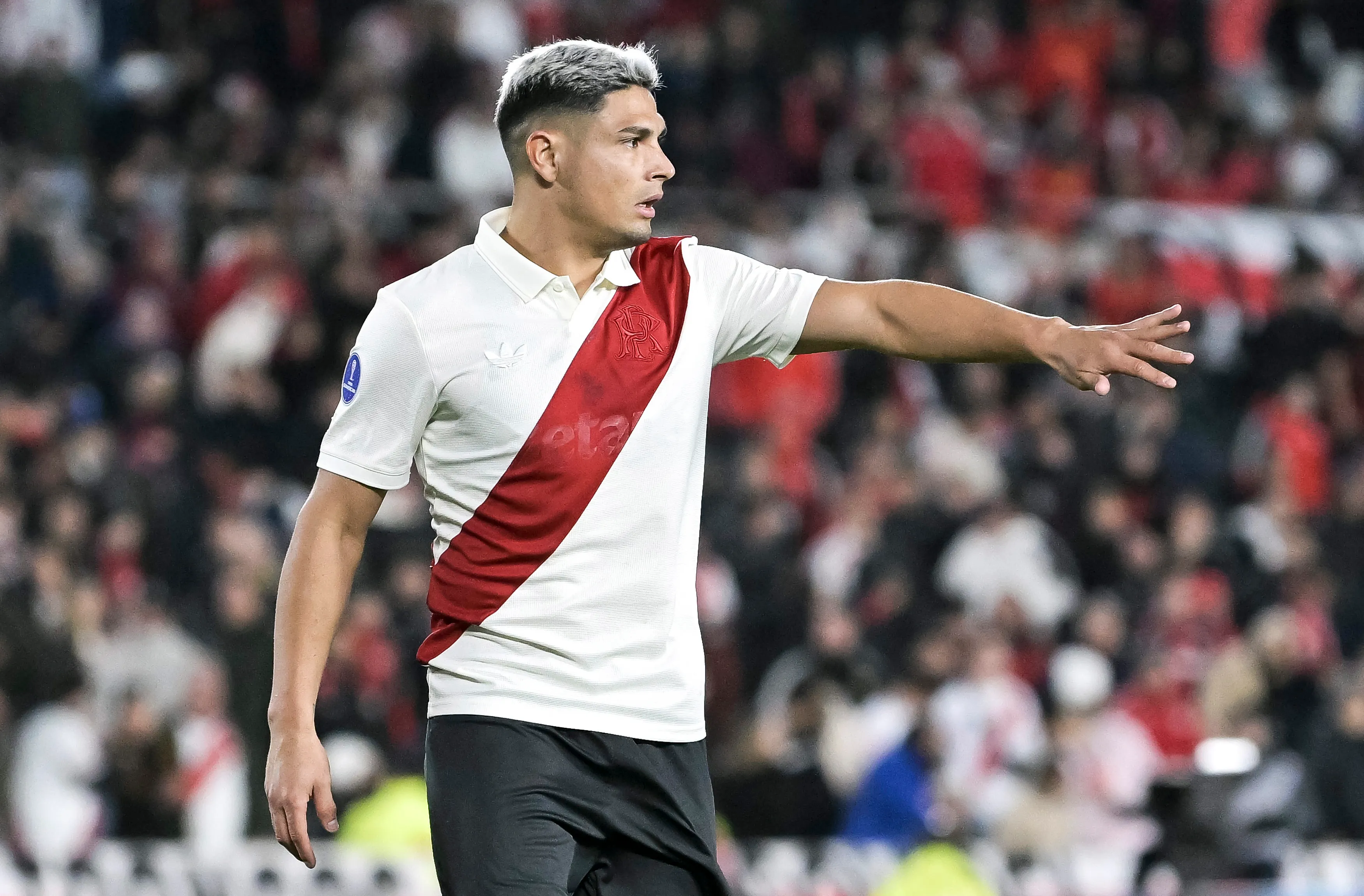 Maxi Salas tiene contrato en River hasta fines del 2029. (Getty Images)