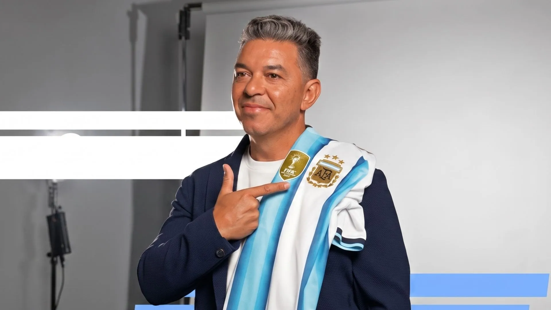 Gallardo es invitado especial de ESPN durante el Mundial.