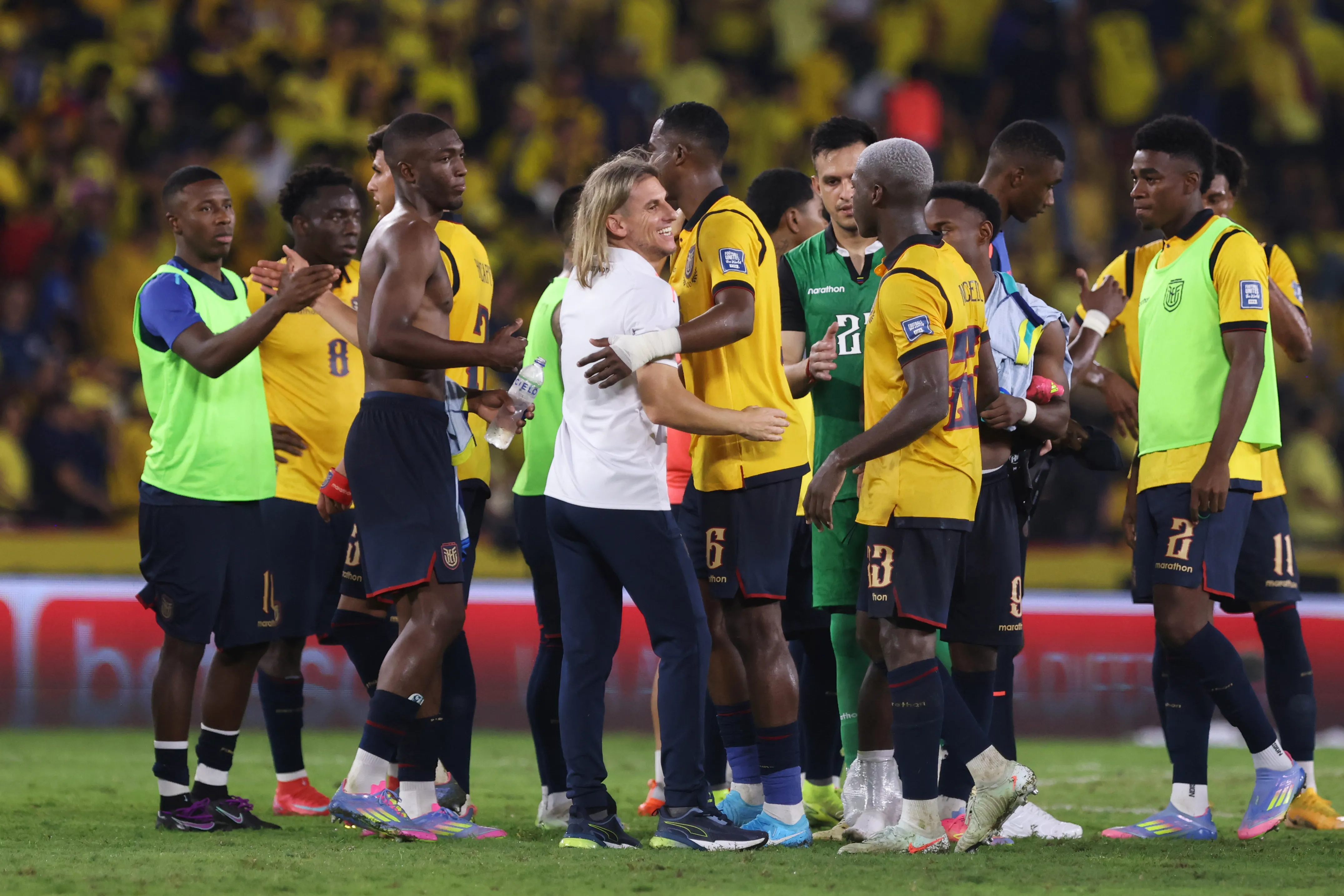 Beccacece es el entrenador de Ecuador en la Copa del Mundo.