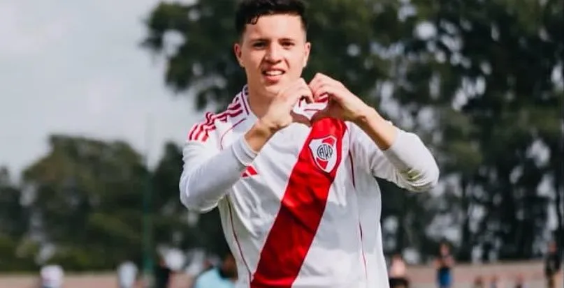 Goytía ya firmó su primer contrato con River: tiene una cláusula de rescisión de 100 millones de euros.