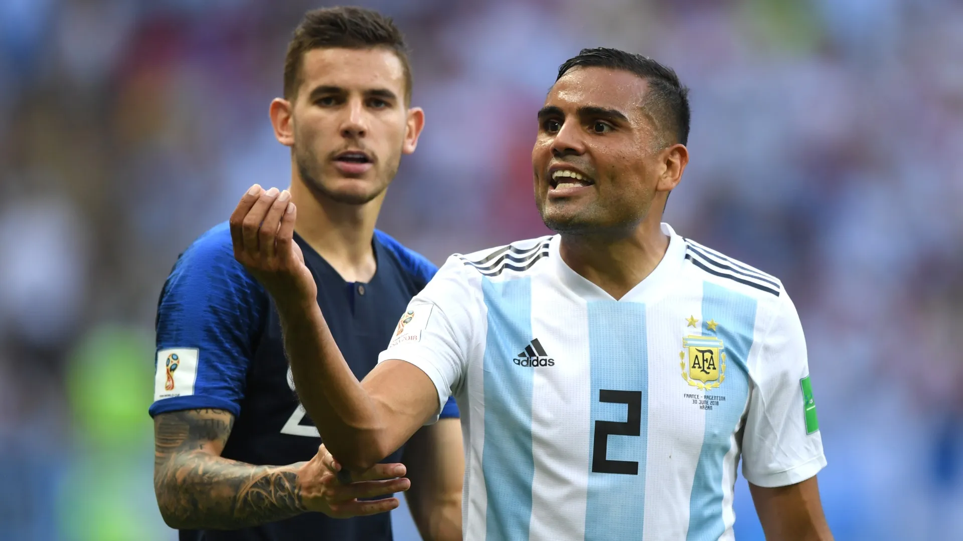 Gabriel Mercado no pudo jugar el 2014 pero sí el 2018.