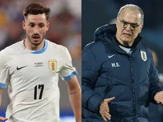 Atento River: la decisión de Bielsa con Viña para el debut de Uruguay en el Mundial