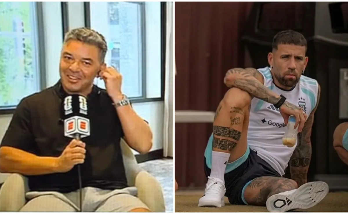 Marcelo Gallardo, sorprendido con la decisión de Scaloni con Otamendi para el debut de la Selección en el Mundial ante Argelia.
