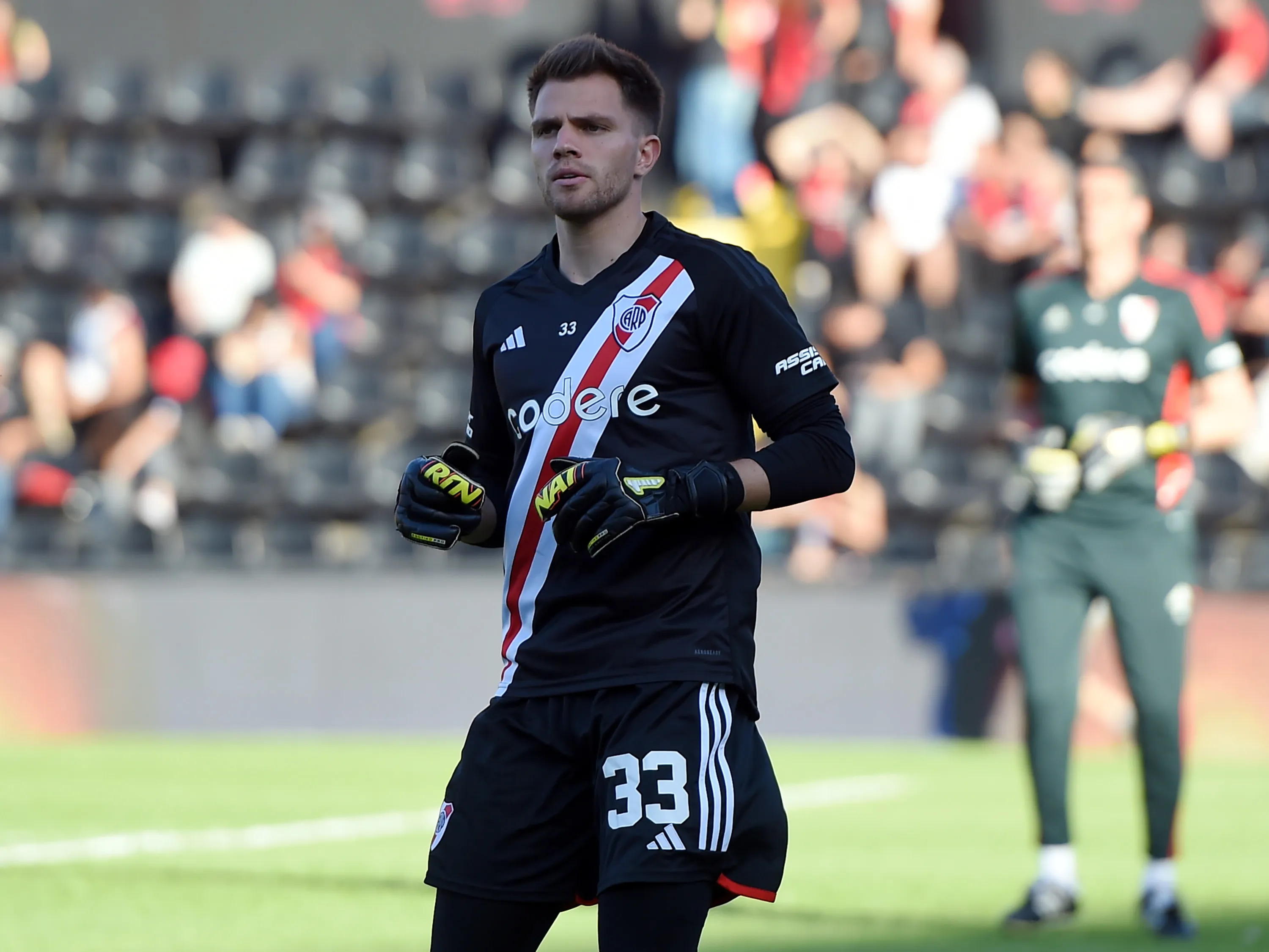 Centurión no jugó este semestre en su regreso a River. )Getty Images)