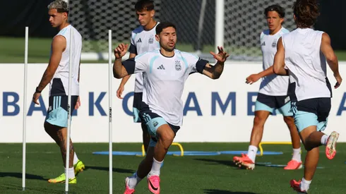 Montiel sería titular ante Argelia.