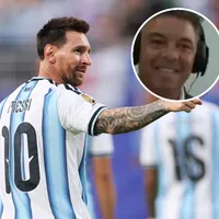 Lo gritó con todo: así celebró Gallardo el golazo de Messi ante Argelia por el Mundial