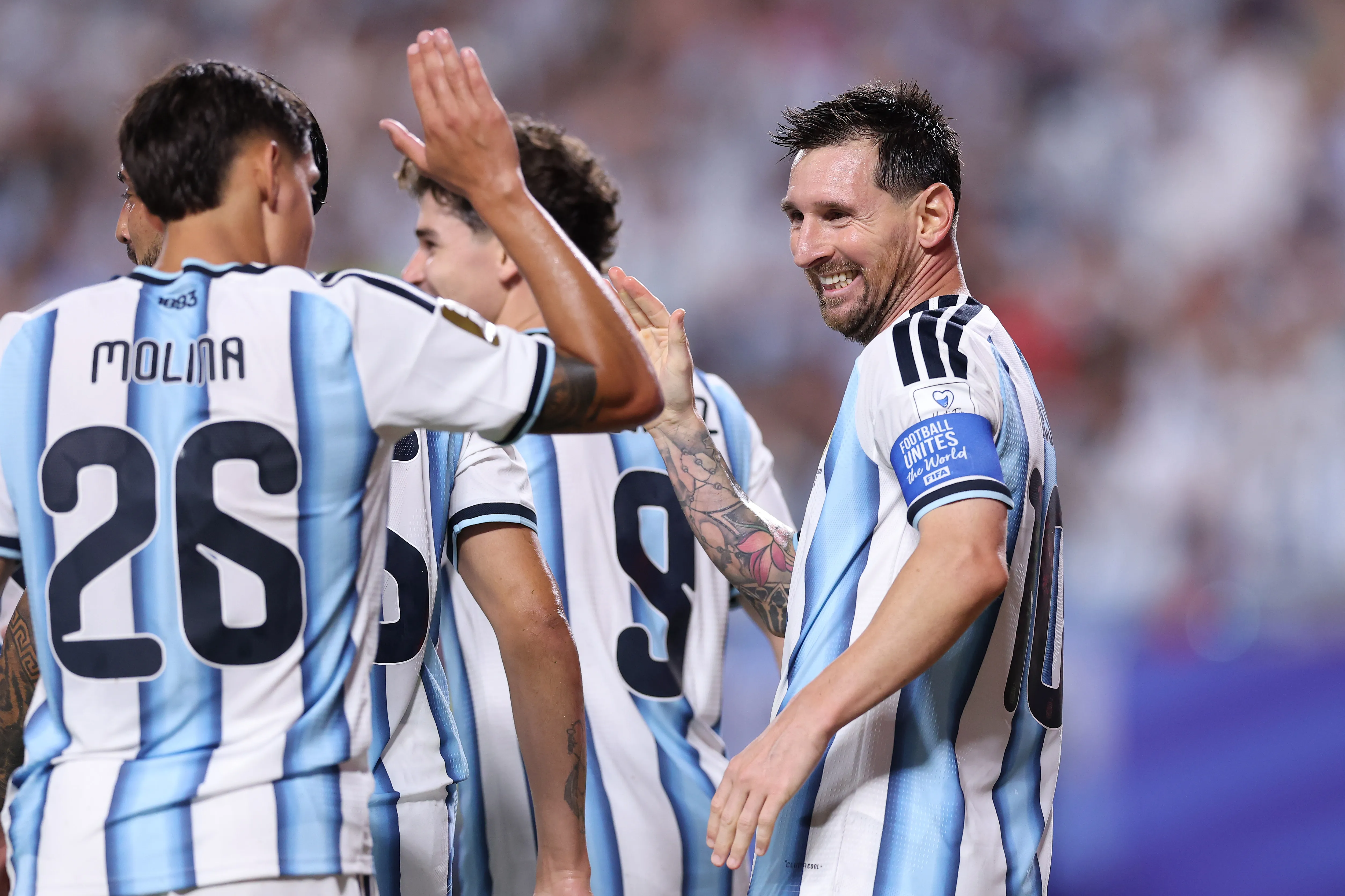 Argentina se ubica en la cima del Grupo J. (Getty Images)
