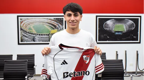 Lucas Silva firmó contrato con River.