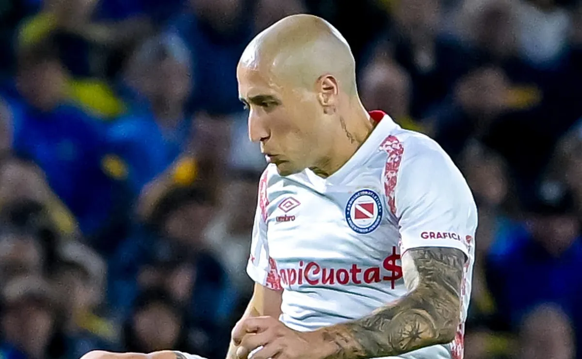 Fattori es uno de los habituales titulares de Argentinos Juniors.