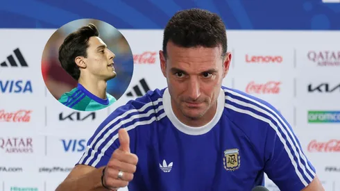 El DT de Argentina valora la presencia del juvenil.