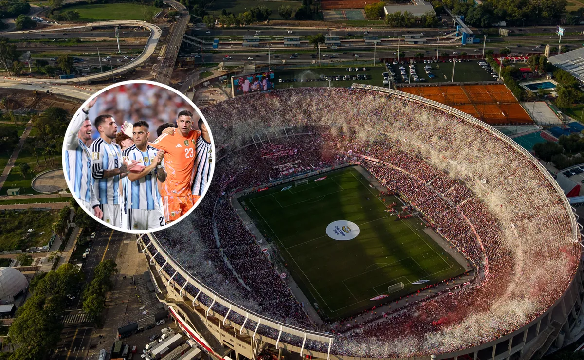 El Monumental es el histórico hogar de la Selección Argentina.