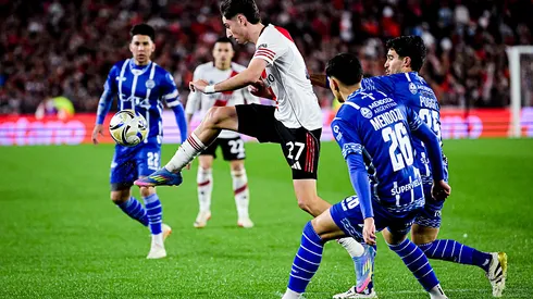 Dadín jugó cuatro partidos en River.