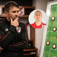 Cómo sería el mediocampo del River de Coudet si llega Federico Fattori
