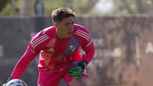 Martinet disputó 10 partidos en la Reserva de River.