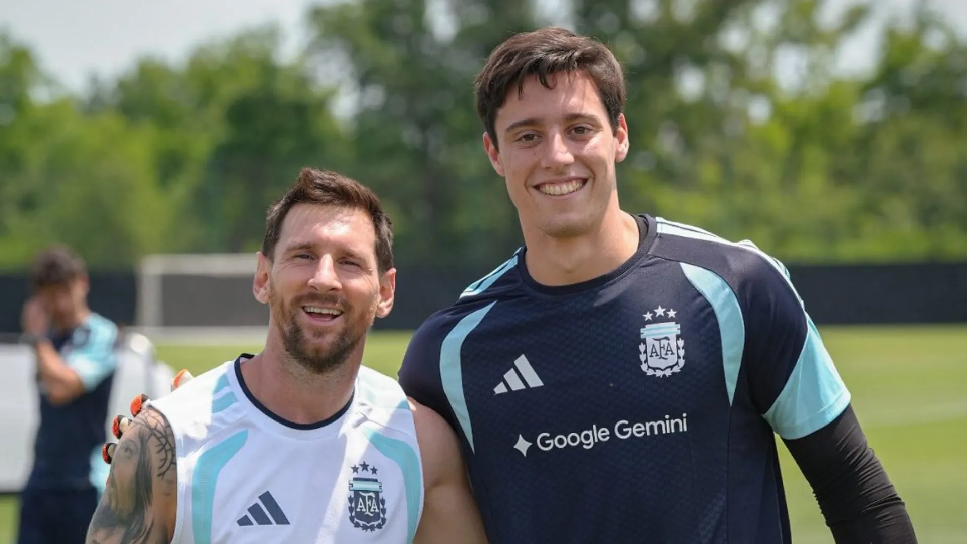 Beltrán ya debutó en la Selección Argentina.