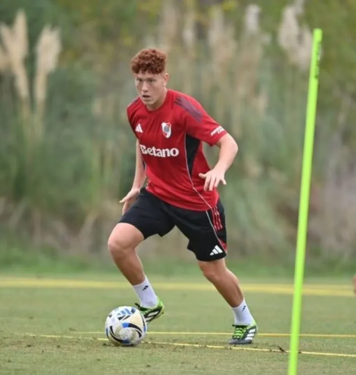 Maxi Soria, baja clave en la Reserva de River para los playoff.