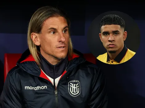 La decisión de Beccacece con Kendry Páez para el partido de Ecuador vs. Curazao