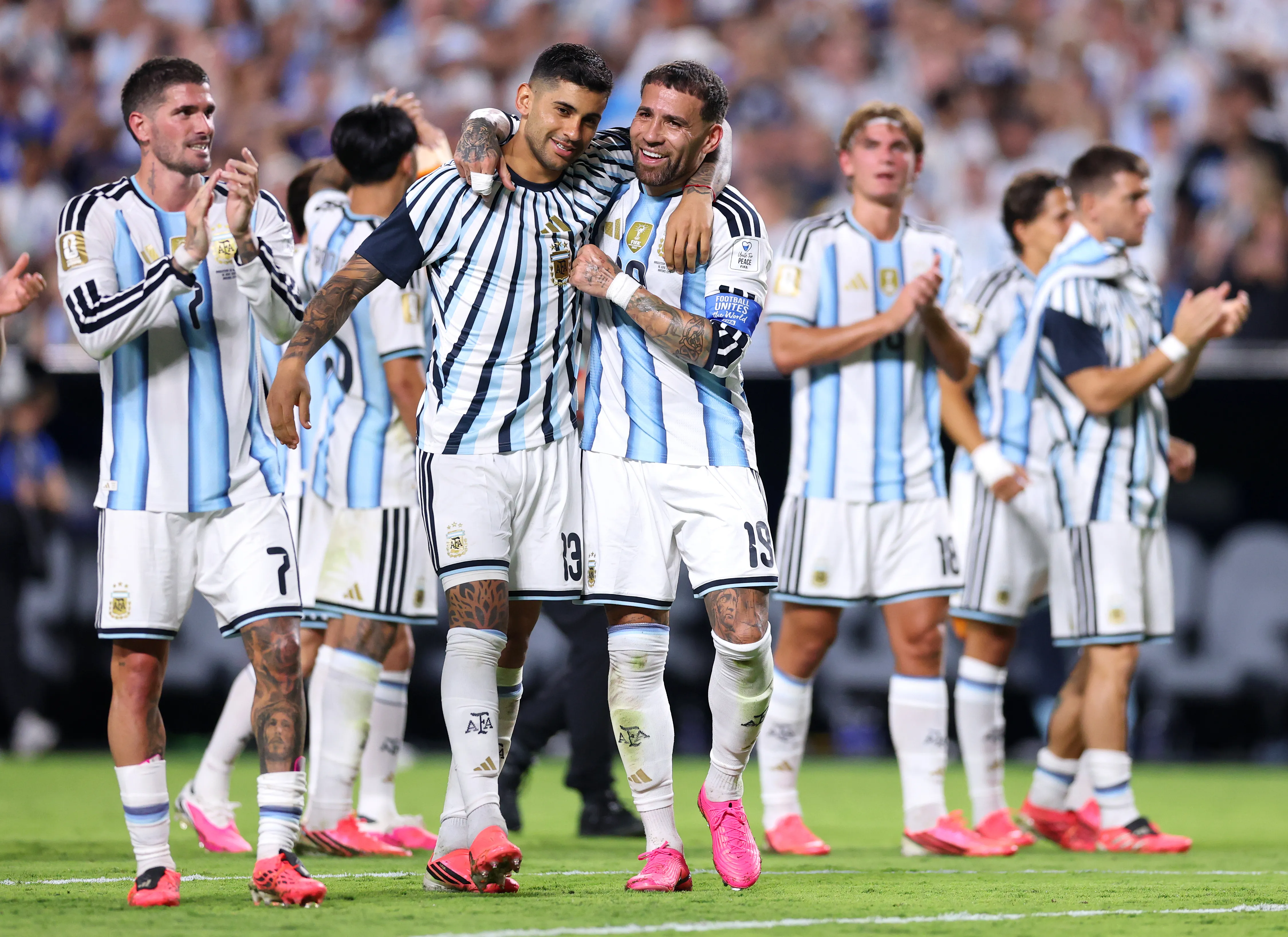 Si Argentina gana y Jordania no hace lo propio ante Argelia, La Albiceleste se asegurará el primer lugar a falta de una fecha para el final de la fase de grupos. (Getty Images)