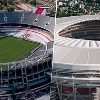Los números de la obra del techado del Monumental: más de 1.600 toneladas de acero y 50 columnas