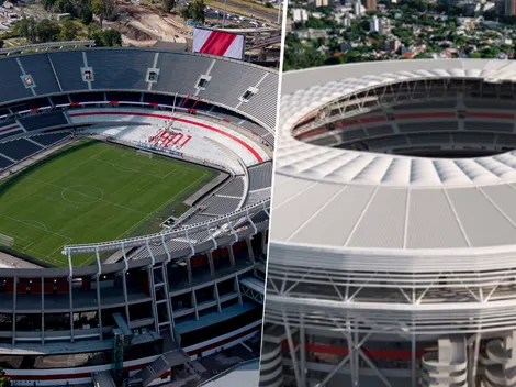 Los avances de la obra del techado en el Monumental, en números: más de 1.600 toneladas y 50 columnas