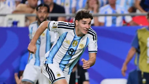 Julián Álvarez no juega ante Austria.