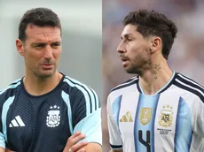 Scaloni confirmó cómo está Montiel y dio buenas noticias a horas del partido vs. Austria