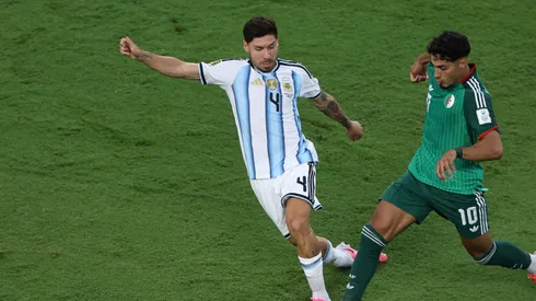Gonzalo Montiel, suplente ante Austria.