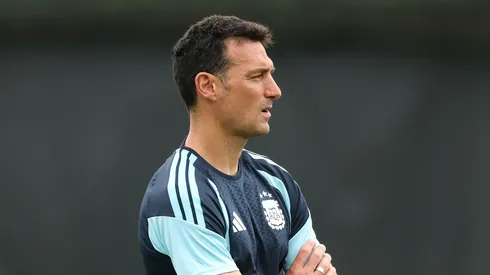 Scaloni confirmó la formación de Argentina.
