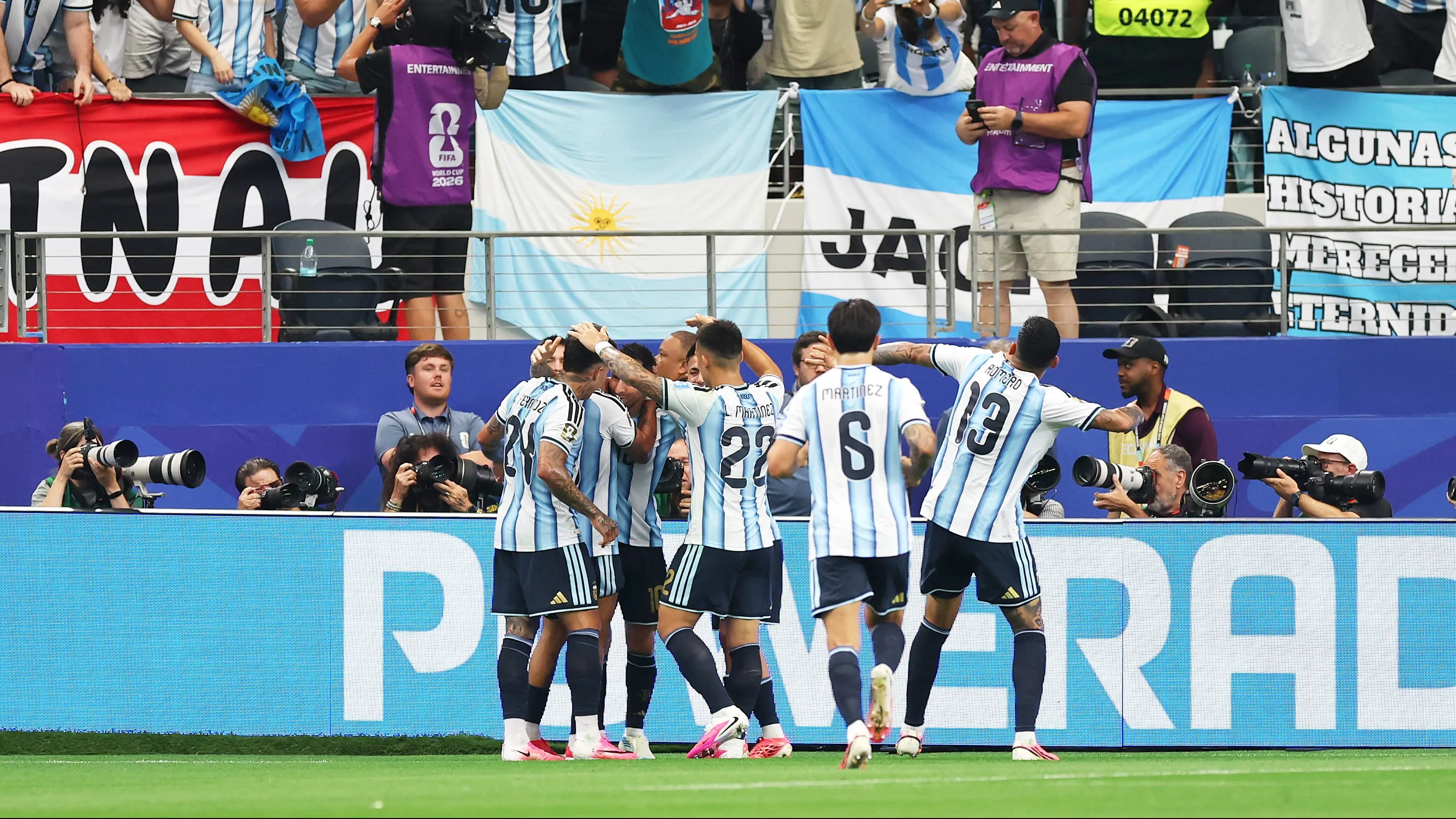 Argentina le ganó a Austria en Dallas.