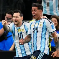 Enzo Fernández, figura sobresaliente junto a Messi de Argentina vs. Austria