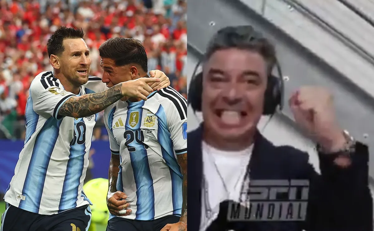 Gallardo, rendido ante Messi y Enzo Fernández.